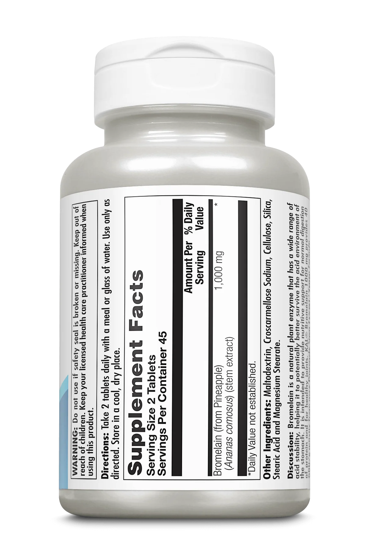 Bromelain Tablets 1000 mg - Image 3