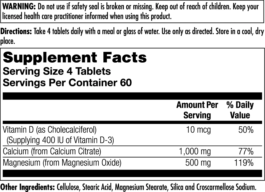 Cal-Citrate+ D3 & Magnesium Tablets - Image 4