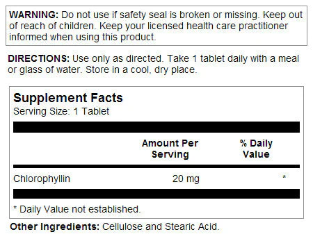 Chlorophyll Tablets - Image 2