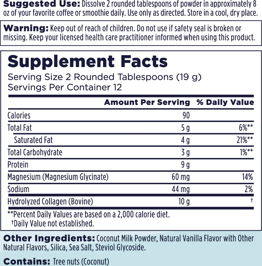 Collagen Creamer - Vanilla - Image 4