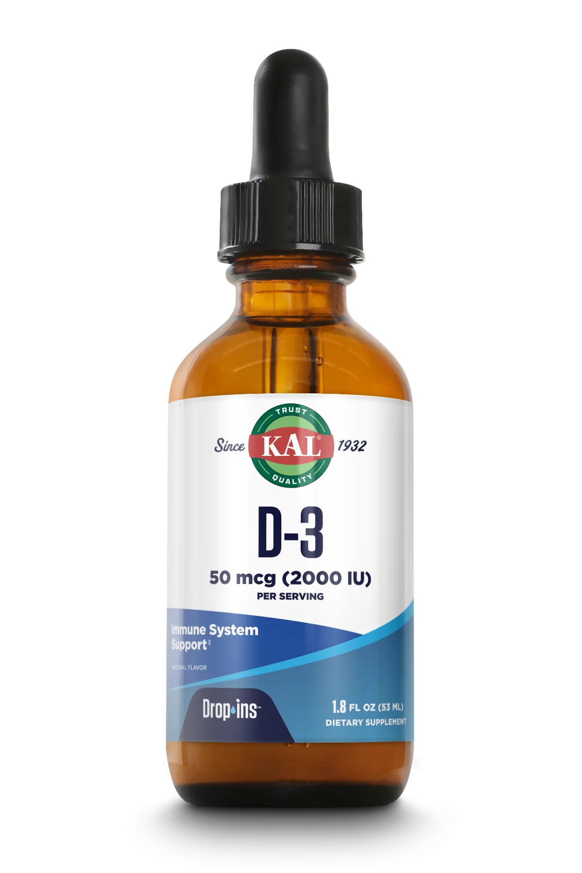 D-3 50 mcg (2000 IU) Liquid DropIns™