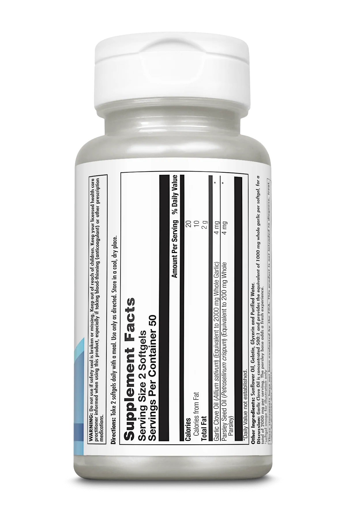 Garlic Oil ActivGels™ Softgels 2000 mg - Image 4