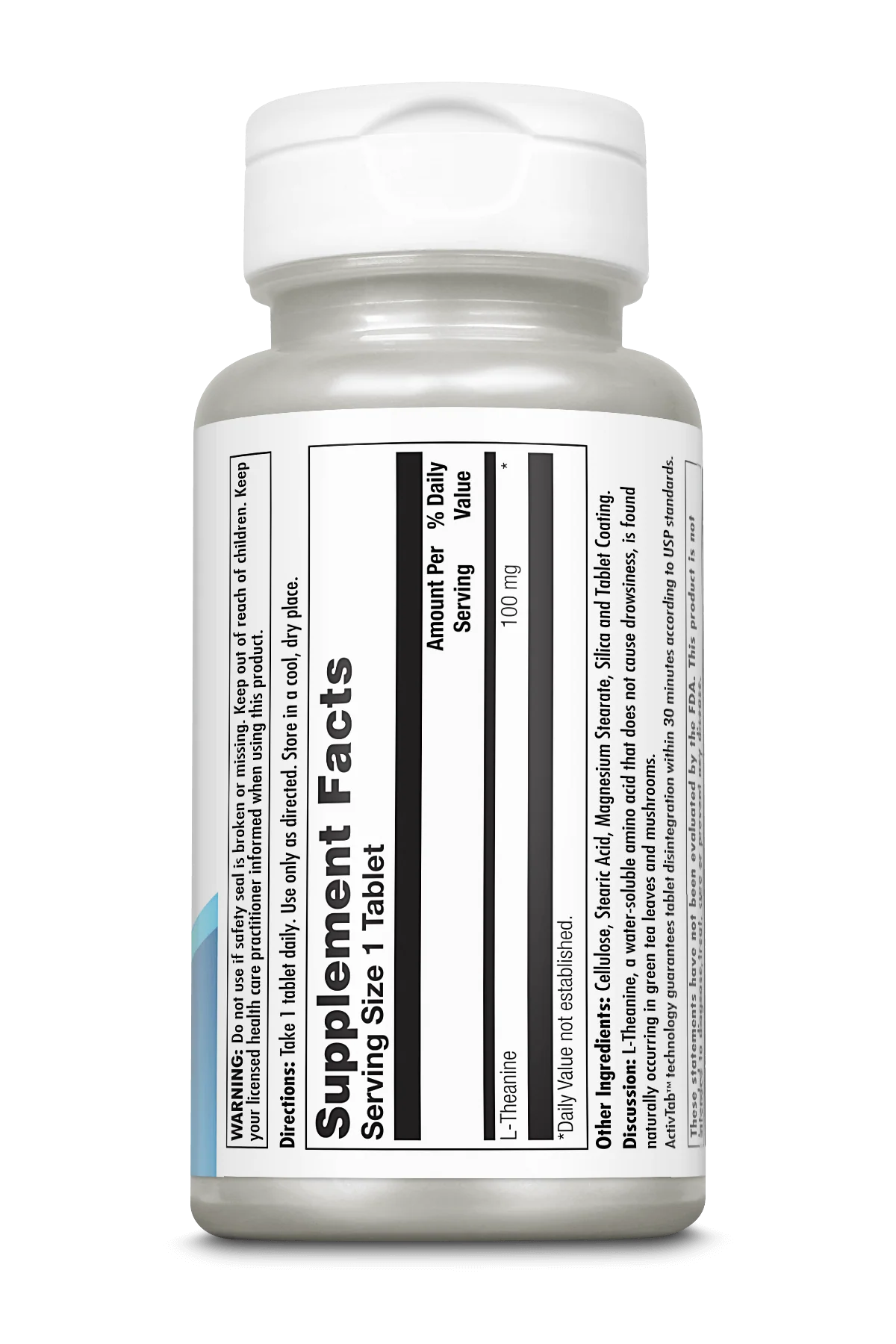 L-Theanine Tablets 100 mg - Image 2