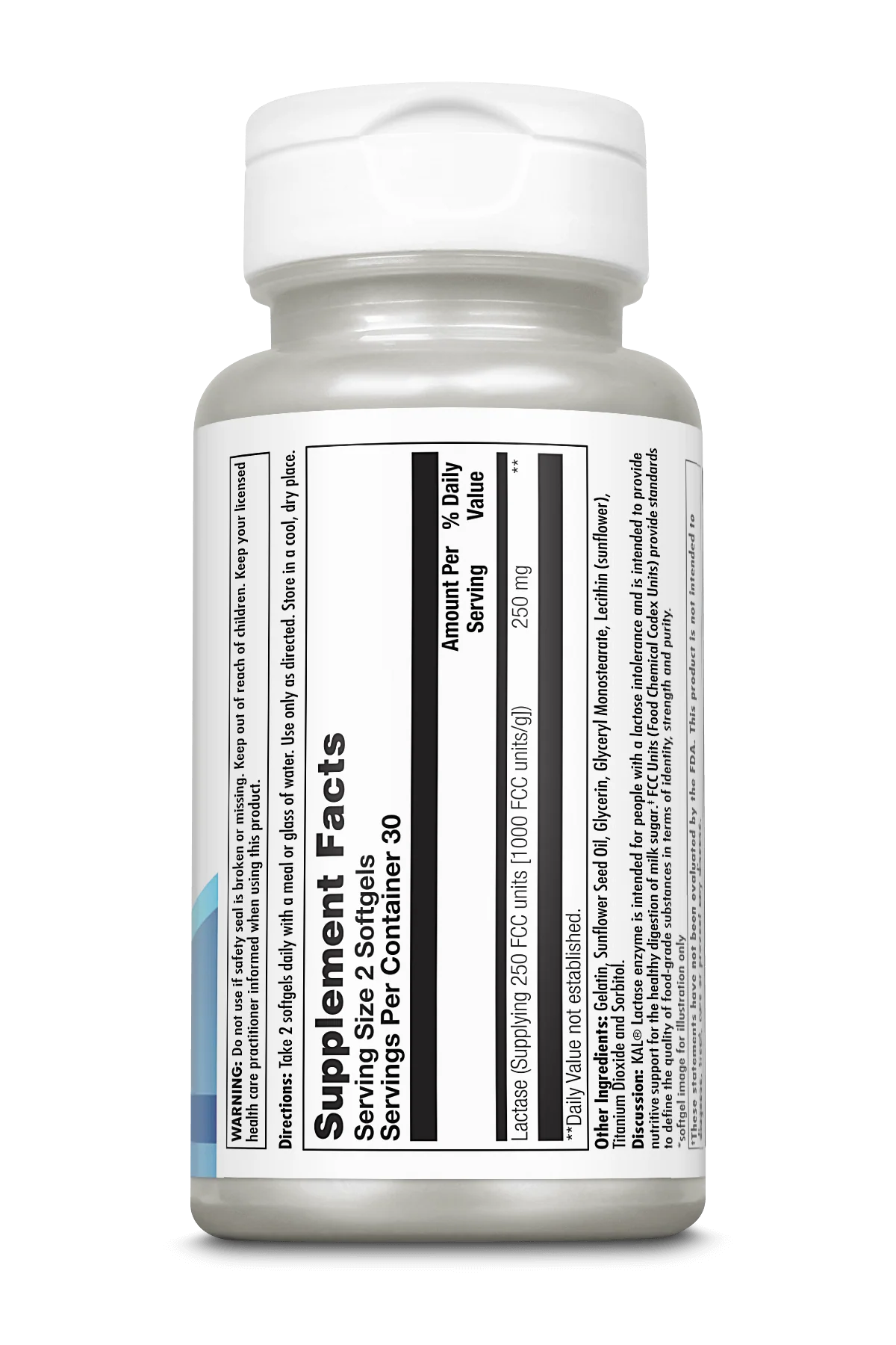 Lactase Enzyme ActivGels™ Softgels 250 mg - Image 3