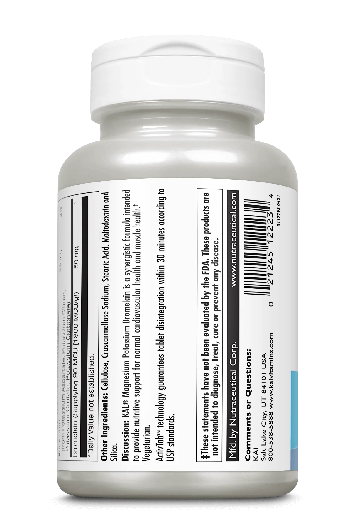 Magnesium Potassium Bromelain Tablets - Image 2