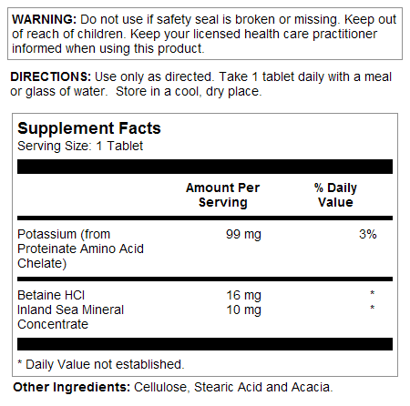 Potassium 99 Proteinate Tablets - Image 2