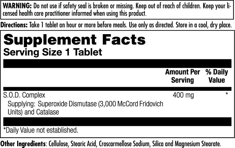 S.O.D. 3000 Tablets - Image 4