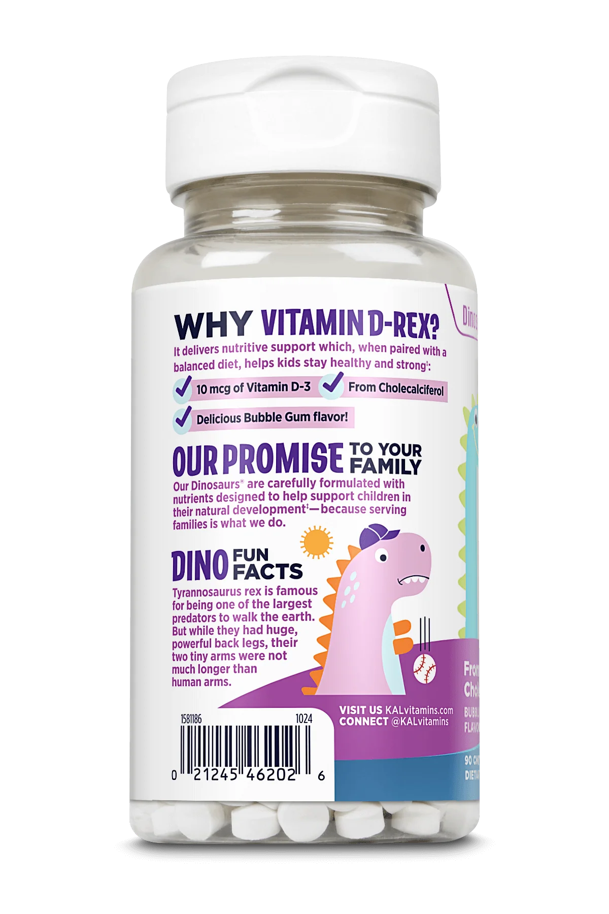 Vitamin D-Rex™ Kids Chewable - Image 2